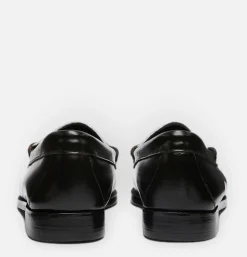 G.H. BASS Weejuns Penny Loafers Black & White* Mocassins