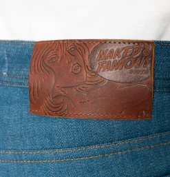 NAKED & FAMOUS Weird Guy Oceans Edge Selvedge* Jeans