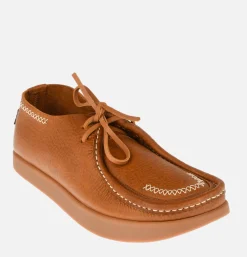 YOGI FOOTWEAR Willard Ostrich Shoe Honey* Shoes