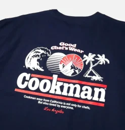 COOKMAN Wind Navy T-shirt* T-shirts