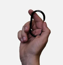 BAREBONES Wiregate Carabiner Black* Accessoires|Outdoor