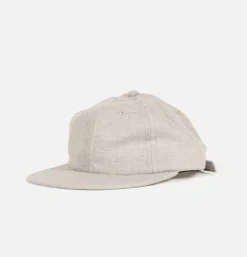 LITE YEAR Wool Serge 6 Panel Cap Grey* Caps & Hats