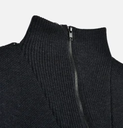 NITTO KNITWEAR Youri Camionneur Anthracite* Knitwear