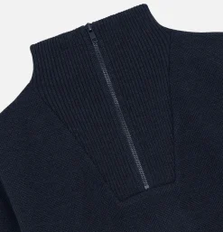 NITTO KNITWEAR Youri Camionneur Navy* Knitwear