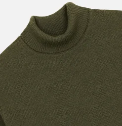 NITTO KNITWEAR Youri Rollneck Knit Army* Knitwear