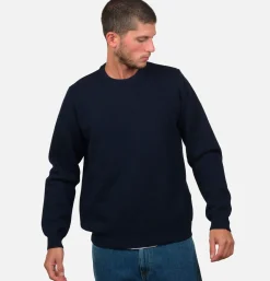 NITTO KNITWEAR Youri Wool Knit Navy* Knitwear