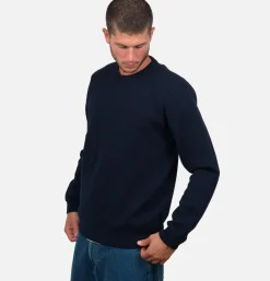 NITTO KNITWEAR Youri Wool Knit Navy* Knitwear