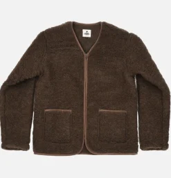 COLDBREAKER Zip Up Vee Dark Brown* Sweatshirts & Fleeces